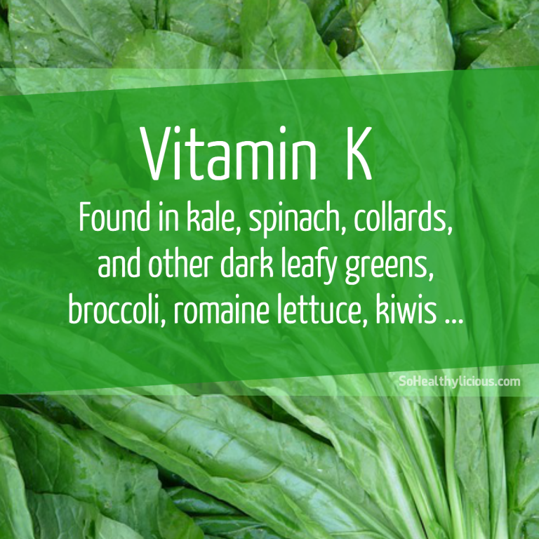 Vitamin K: Go Green To Get Your Daily Dose | So Healthylicious!